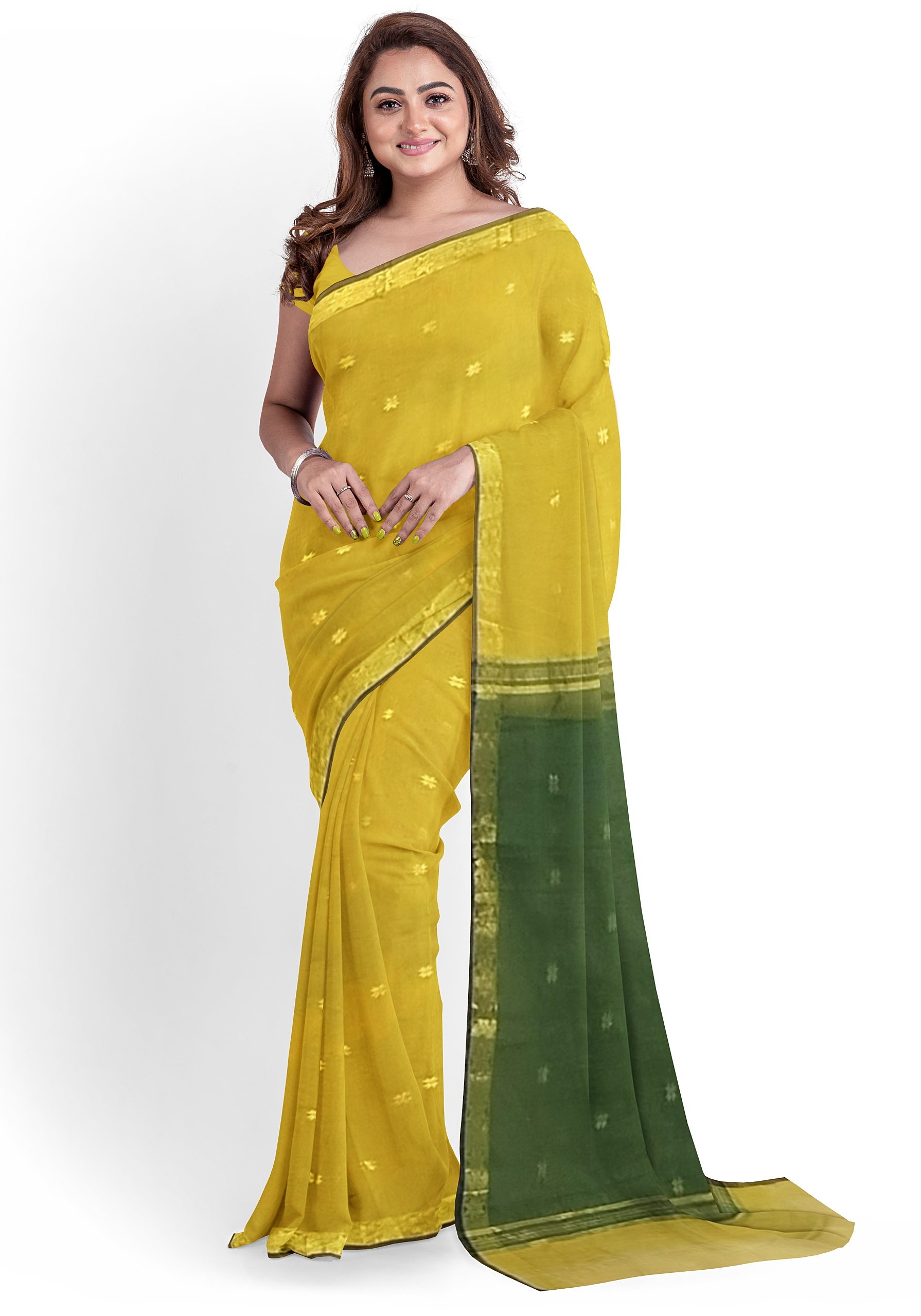 Yellow Sarees